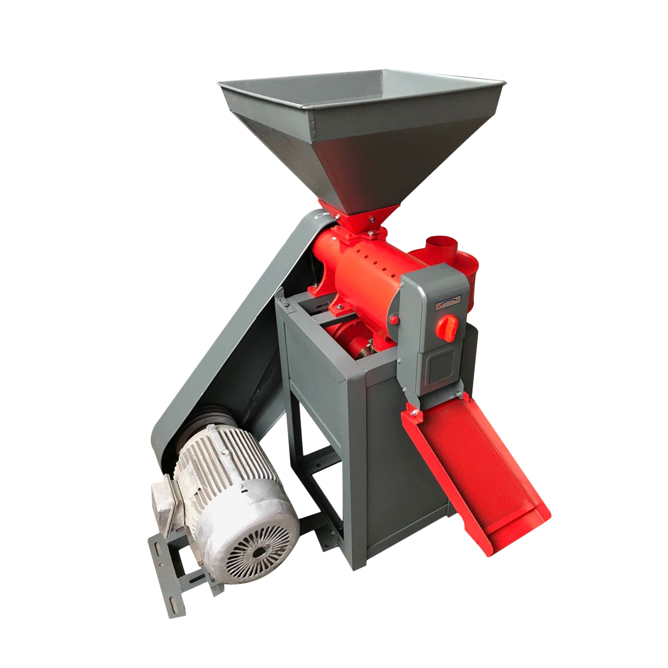 Small commercial rice mill machine