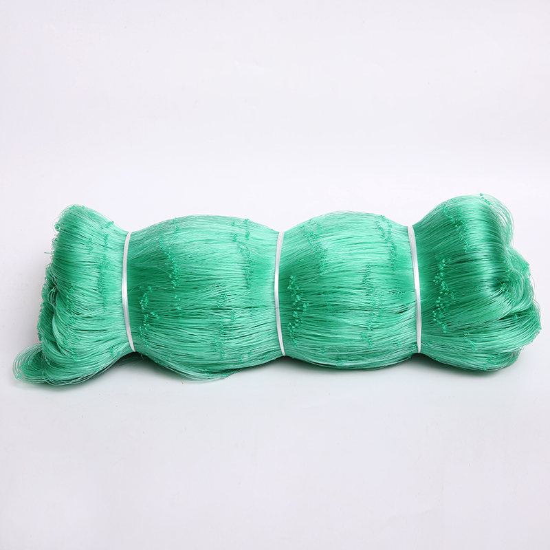 Nylon monofilament knotted fishing net