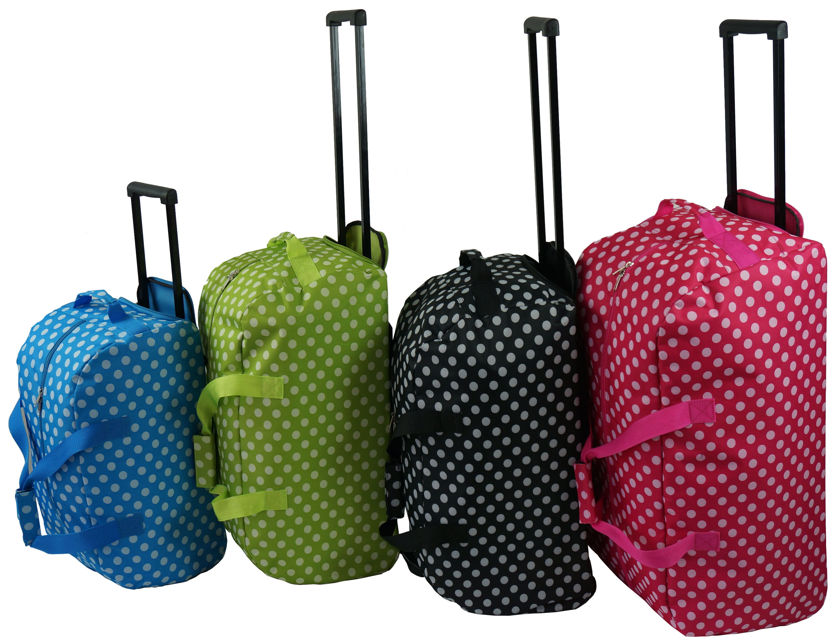 Rolling duffle bag
