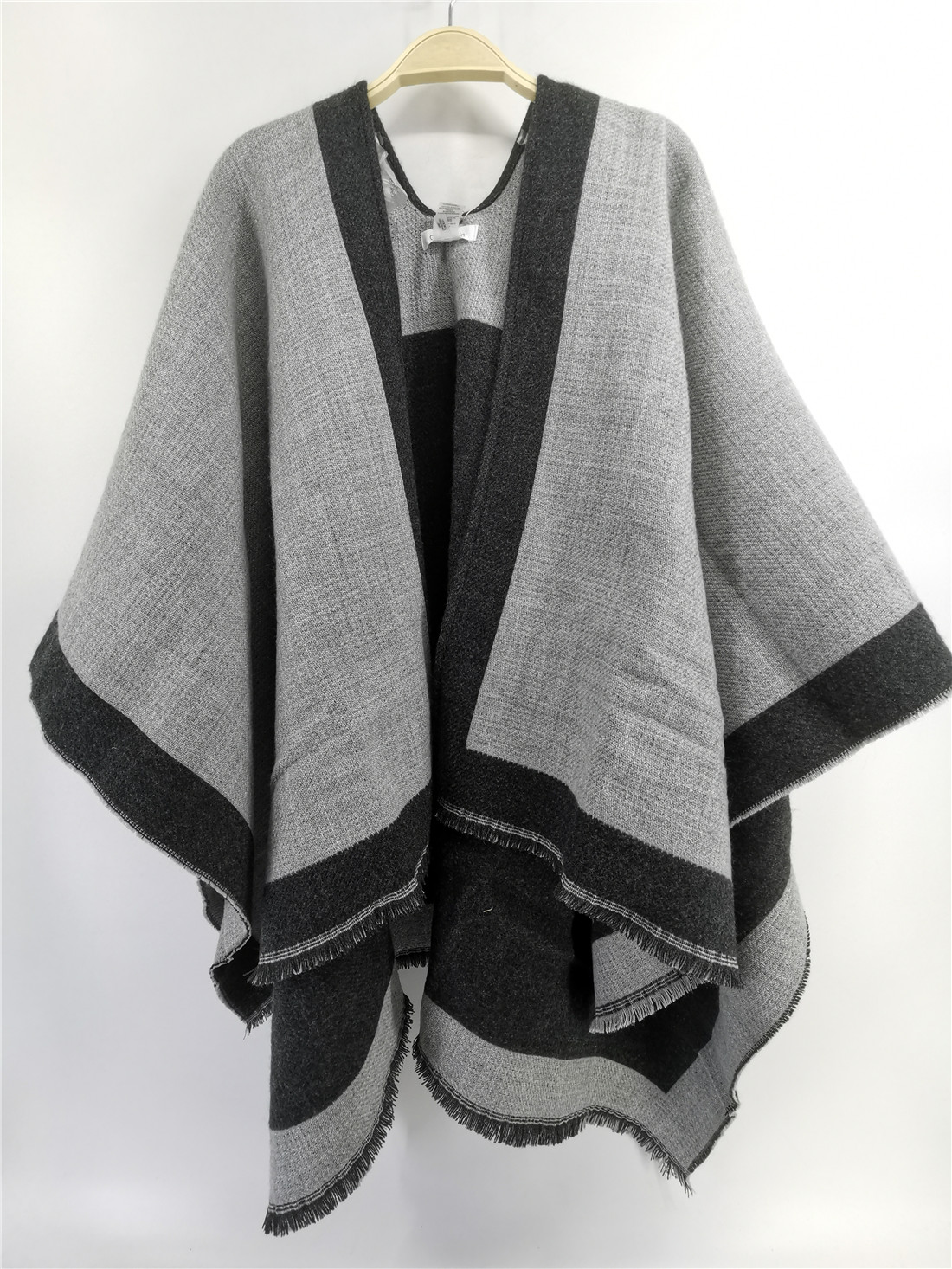 Woven poncho