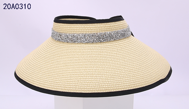 Straw cap hat