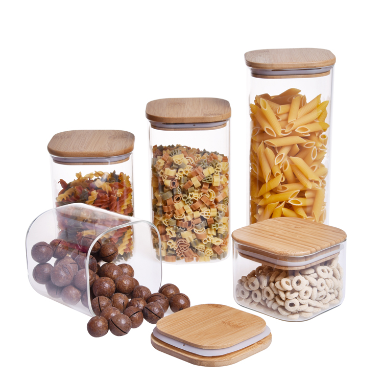 Glass jar
