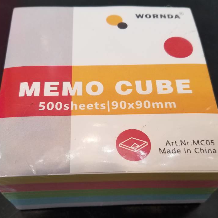 Memo cube
