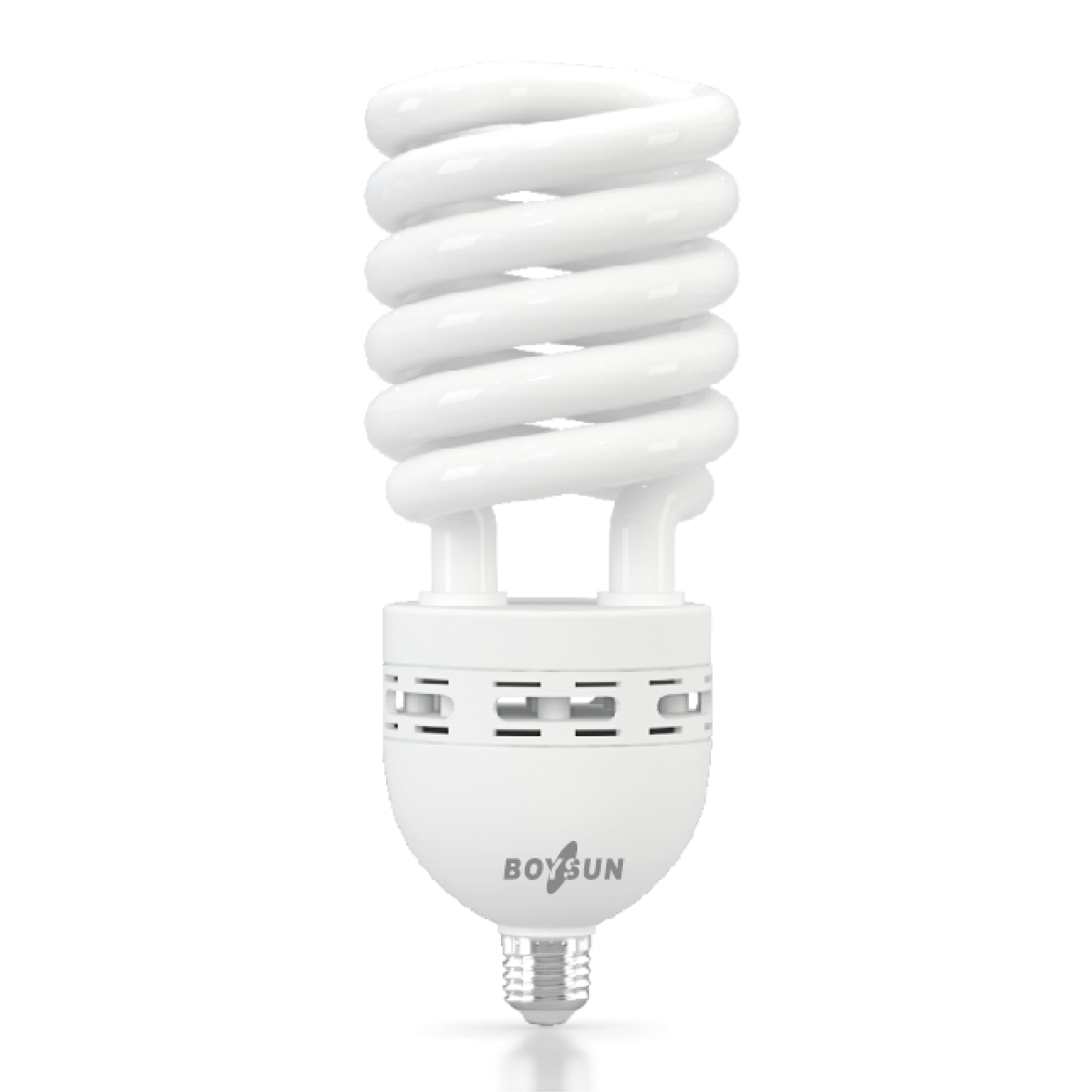 Half-screw energy-saving lamp