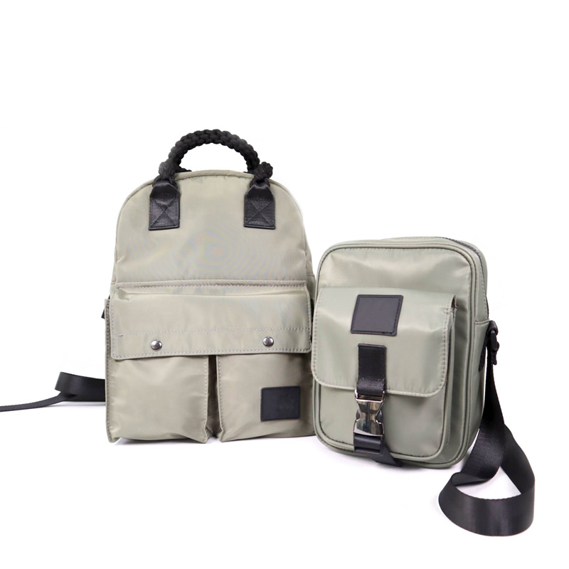 Double handles backpack