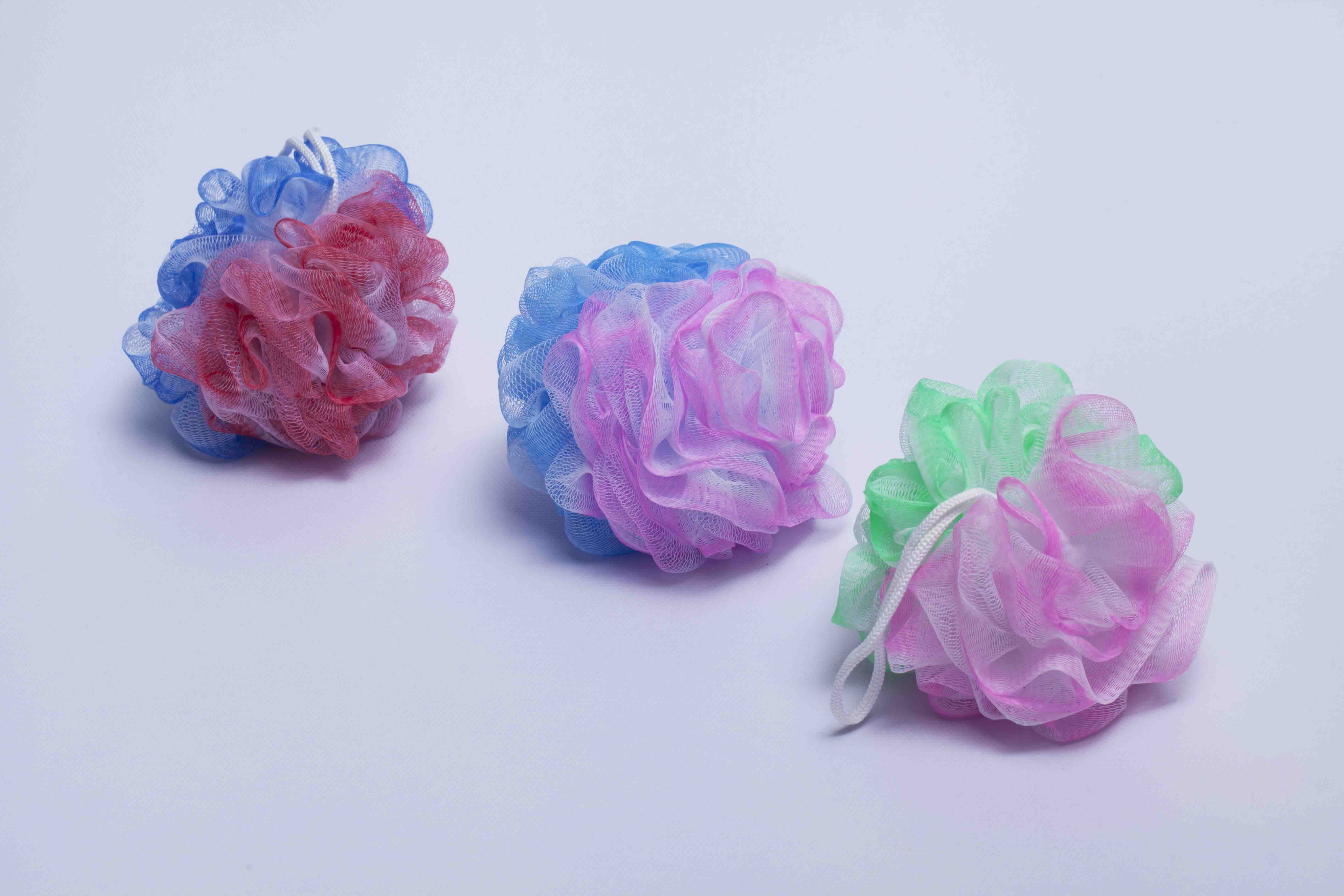 Rainbow bath ball
