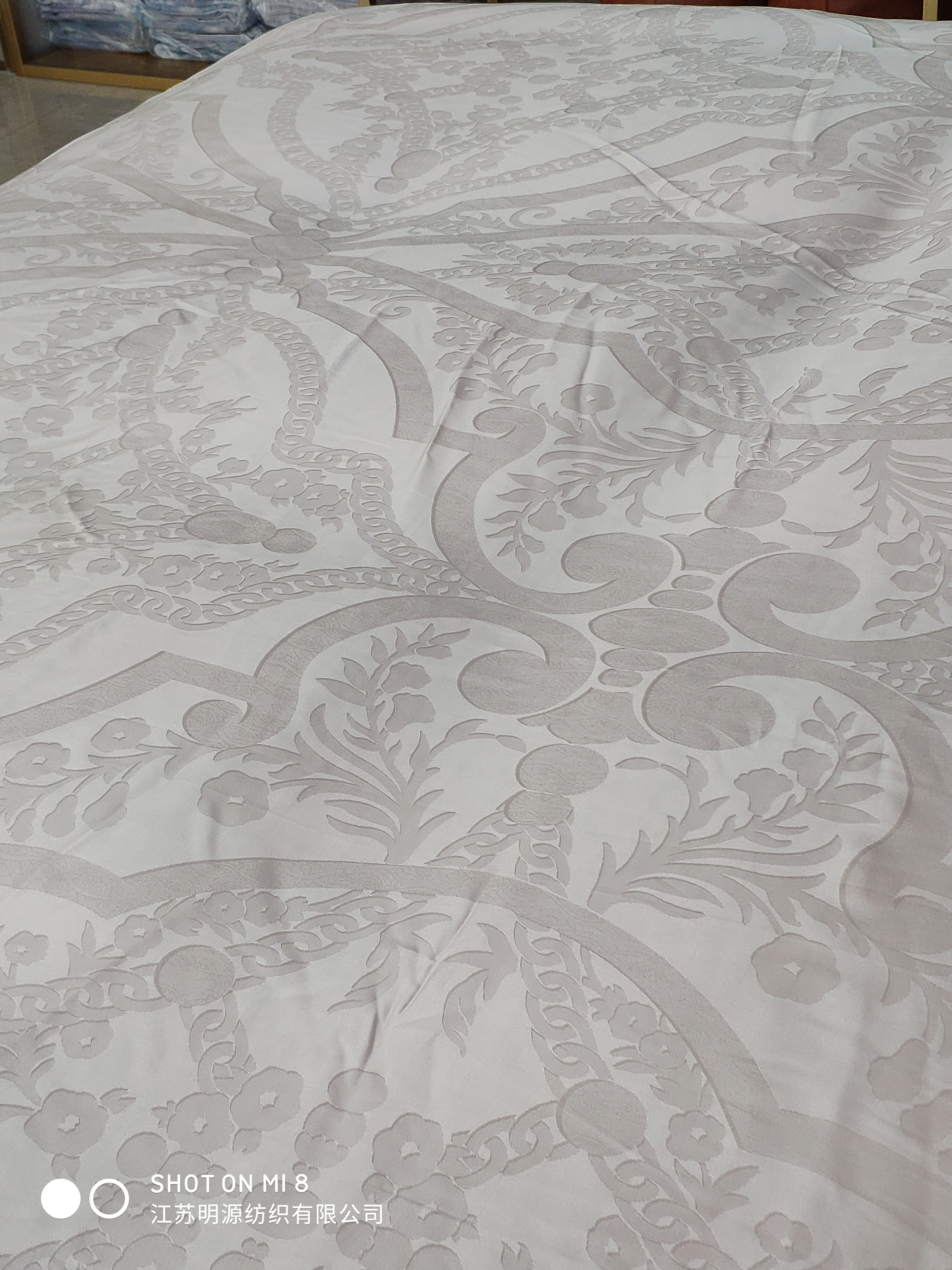 Faux Silk Jacquard