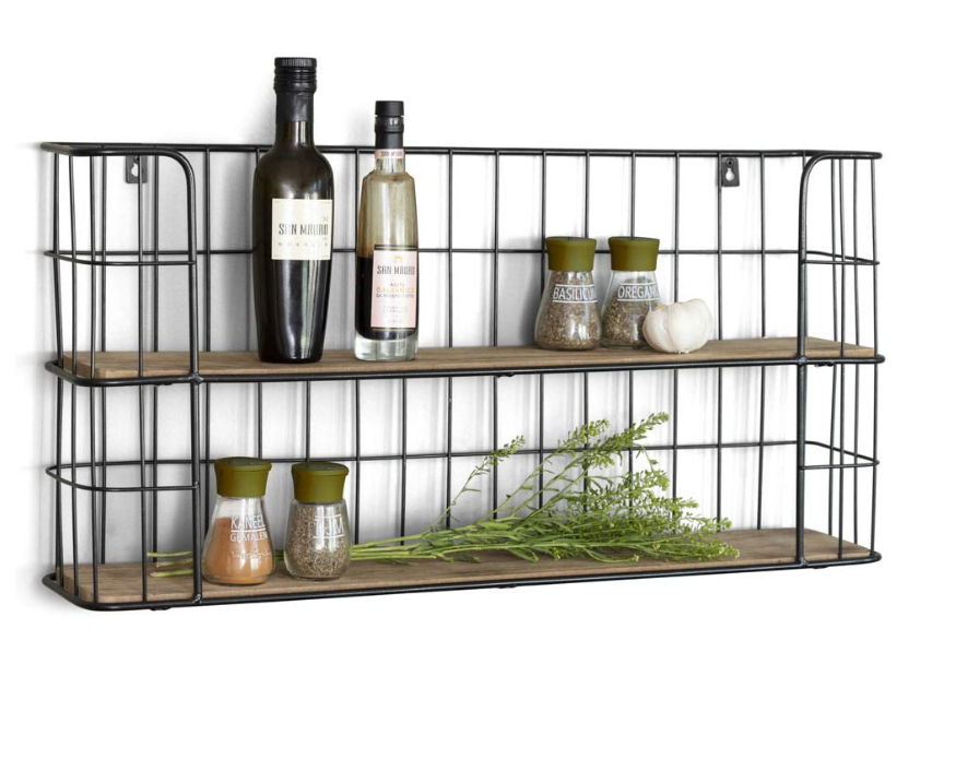 Decorative Metal Wall Shelf
