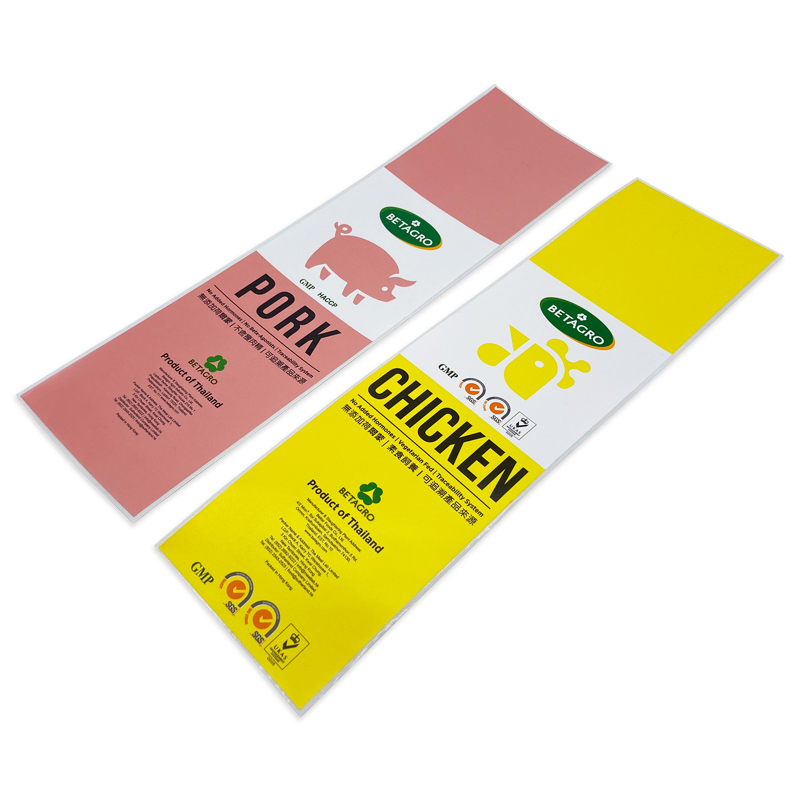 Easy Peel And Apply Color Rolls Tag Self Adhesives Labels Sticker Food Labels