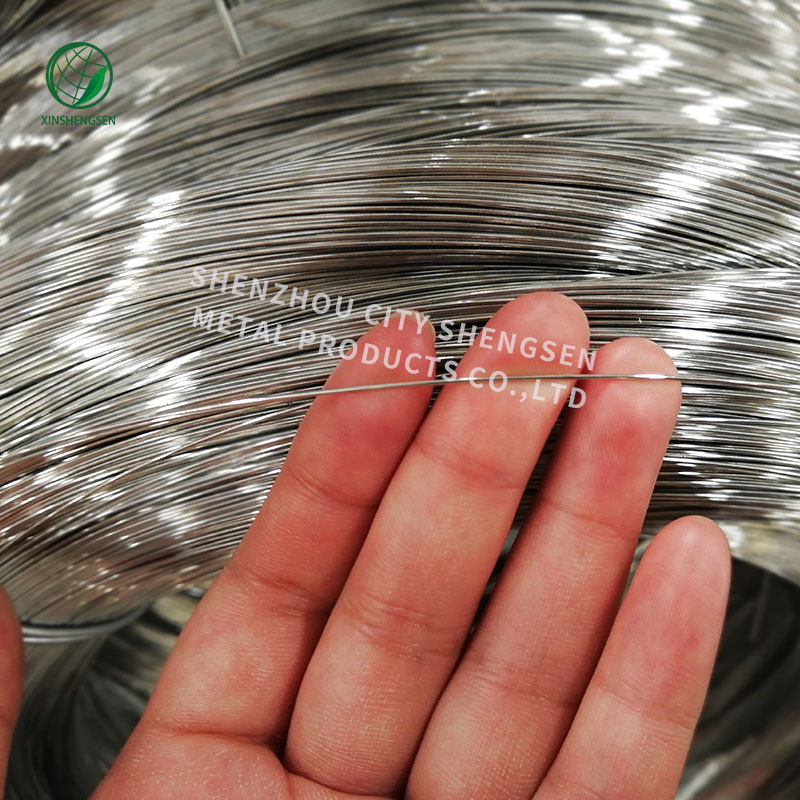 Hot dipped galvanized redrawing wire