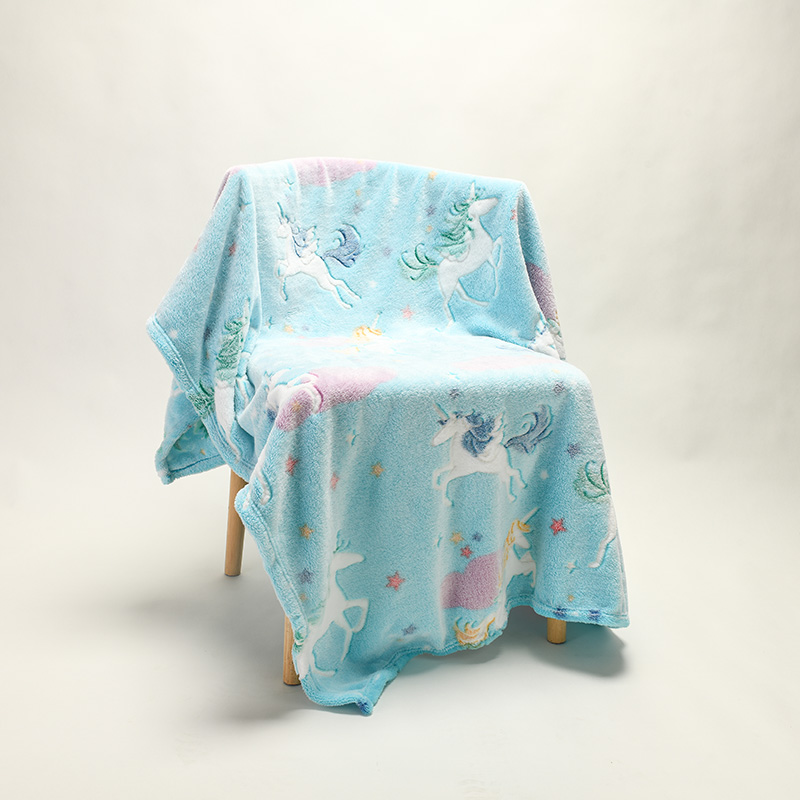 Glow in the dark blanket