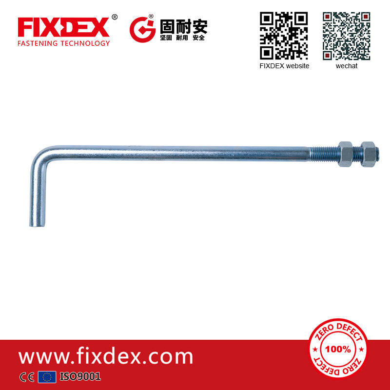 L hook bolt