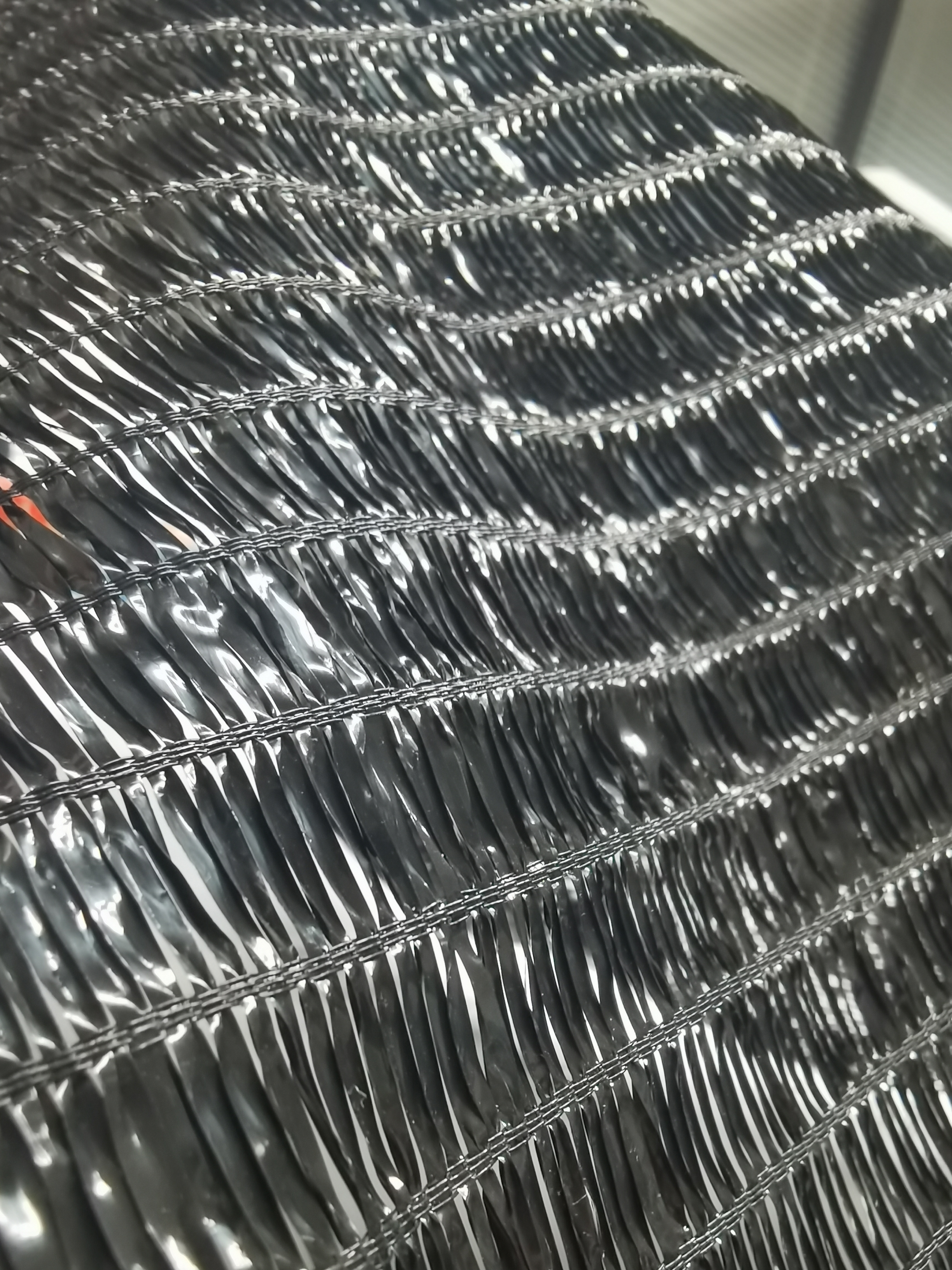 Flat woven net