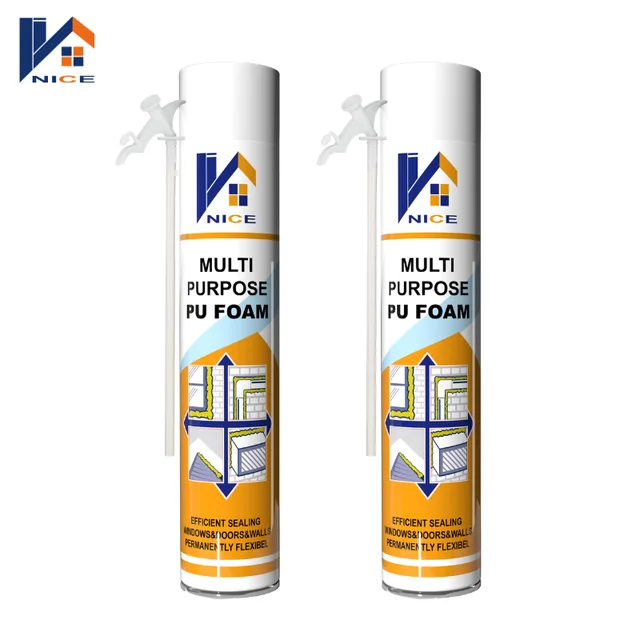 Multi-Purpose PU Foam Insulating Sealant for Window & Door Installation | Gap Filling & Thermal Insulation