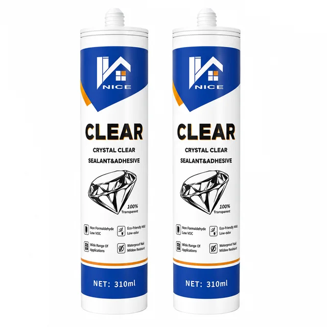 High Transparency Crystal Clear Glass Adhesive for Glass, Crystal, Jewelry & Decorative Bonding