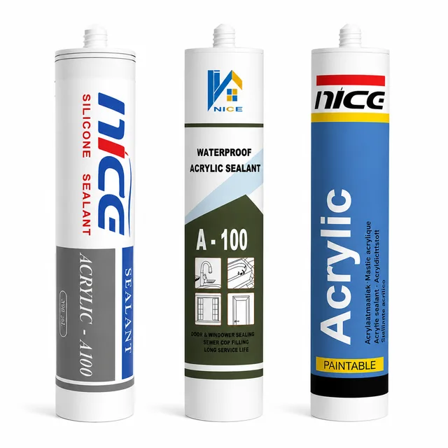 A100 Eco-Friendly Water Based Acrylic Sealant Paintable Crack Filler for Interior Wall Repair
