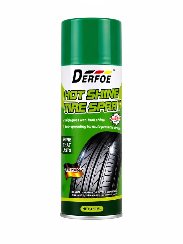 DERFOE Hot Shine Tire Spray