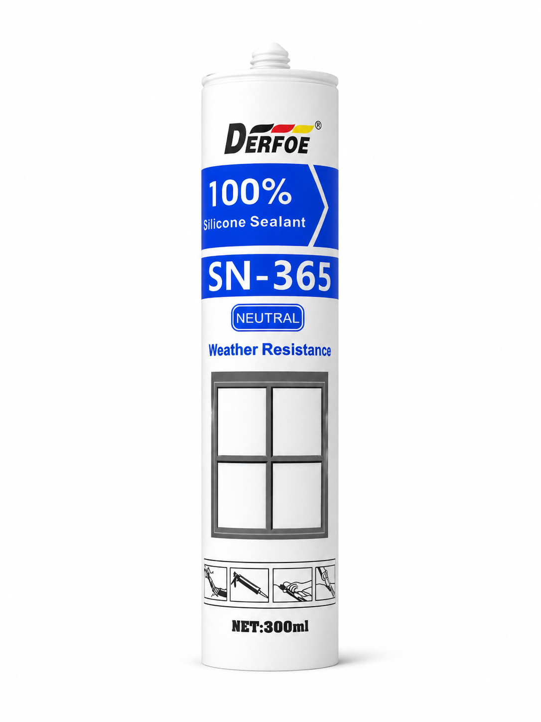 N365 Glass Silicone Sealant