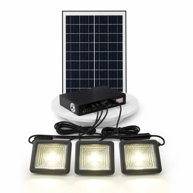 Usb charging phone Camping Emergency Light 7200mAh Mobile Charge Solar Panel
