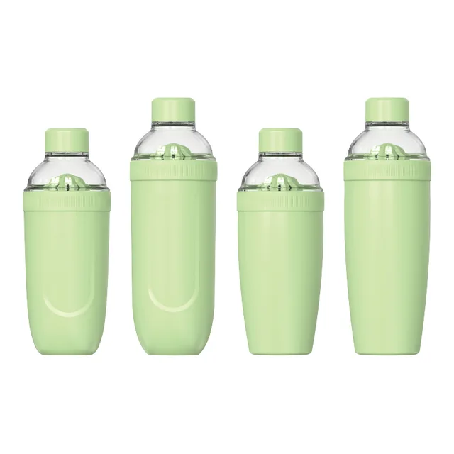 Double‑wall Vacuum Insulated Water Bottle with Screw‑on Lid, Direct‑Drink Spout, Filter & Manual Citrus Press
