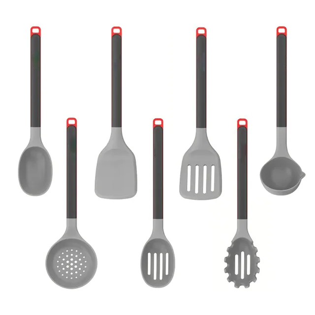 7-piece silicone kitchenware set