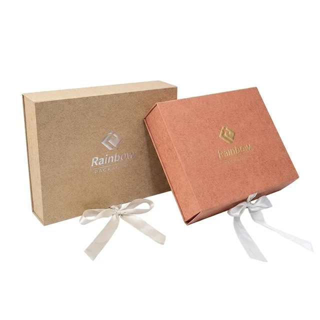 Qingdao rainbow paper folding gift box