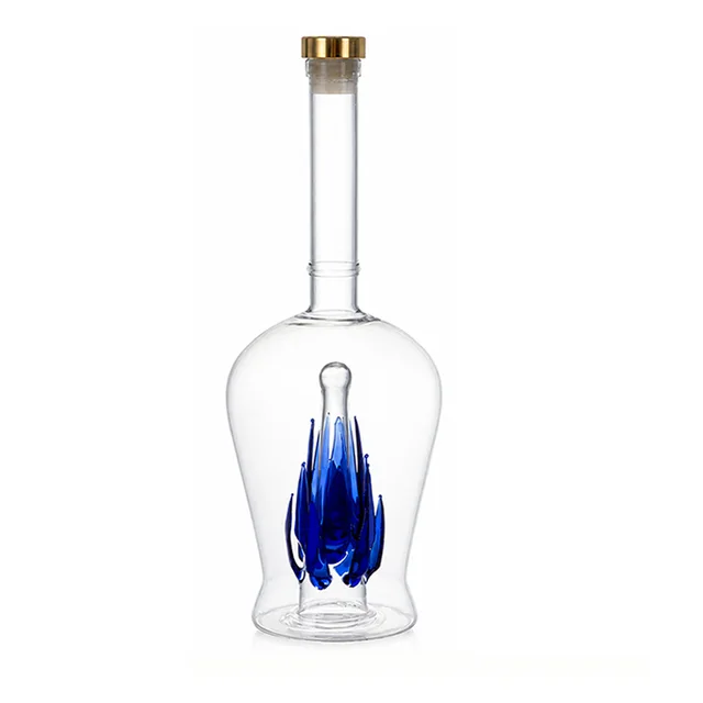 3D Agave Art Liquor Bottle