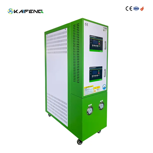 Mold temperature control machine Injection molding temperature control machine, die casting temperature control machine, rubber extrusion temperature control, reactor heating