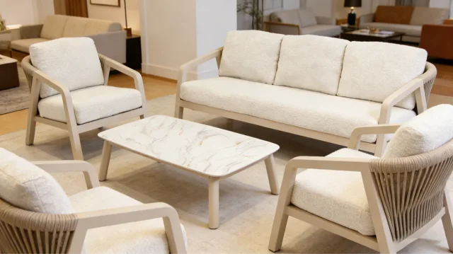 Aluminum outdoor furniture
