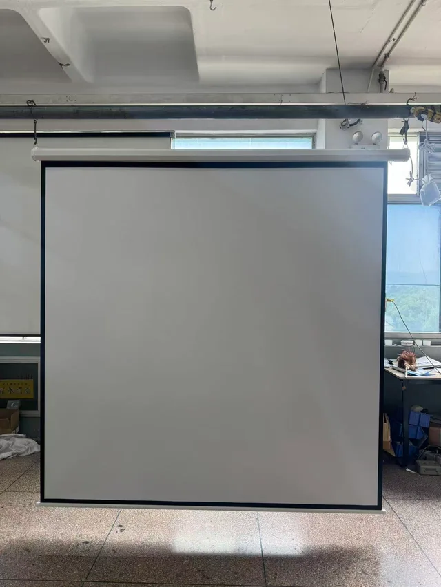 China HD Grain 1.8 Home Remote Control Electric Screen Manufacturers