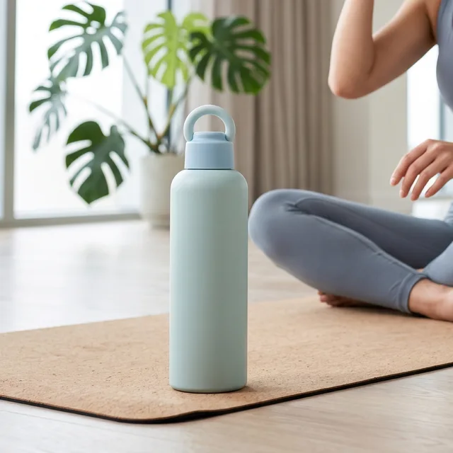 500ml Double-wall 304 Stainless Steel Vacuum Thermal Flask Insulated Water Bottle