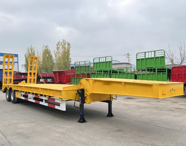 Lowbed semi-trailer