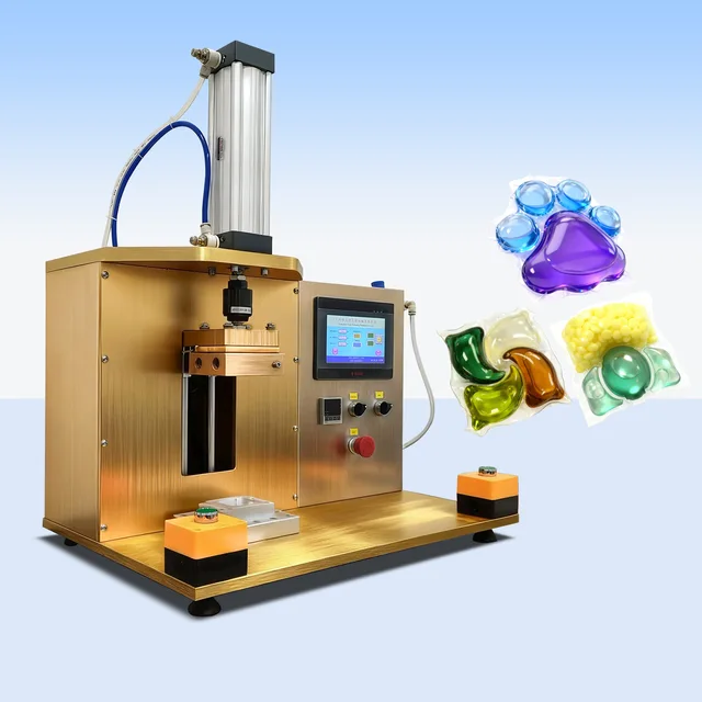 Semi automatic PVA water soluble film sample pod making machine