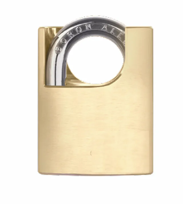 120 Series Premium Brass Padlocks - Closed Shackle