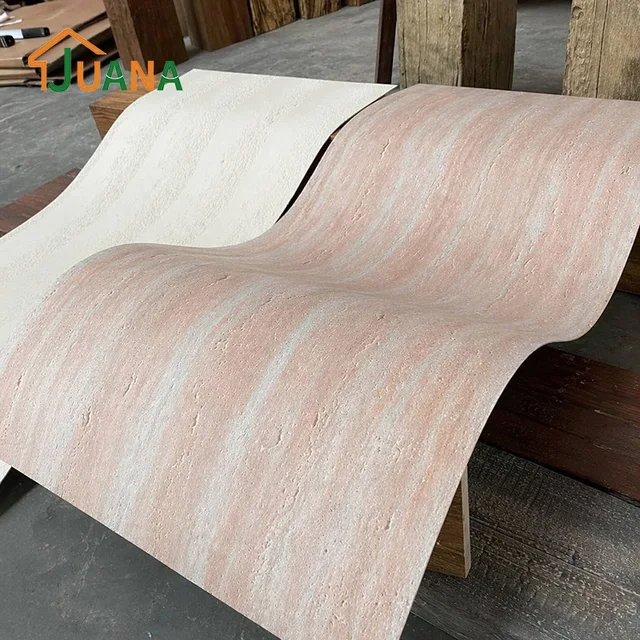 Flexible stone wall panel