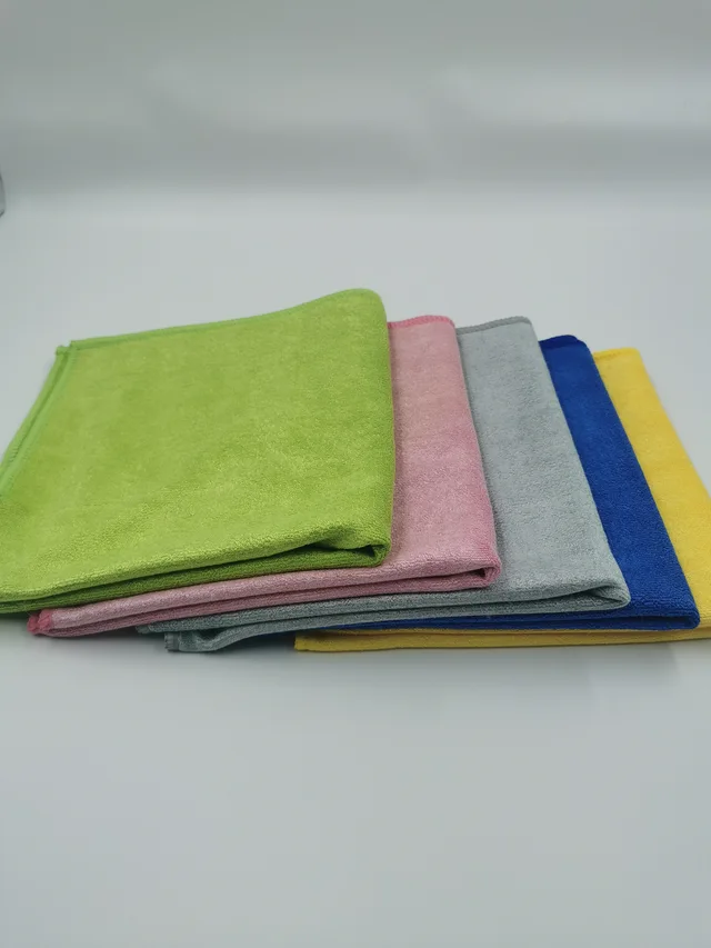Bright silk cleaning towel microfiber towel