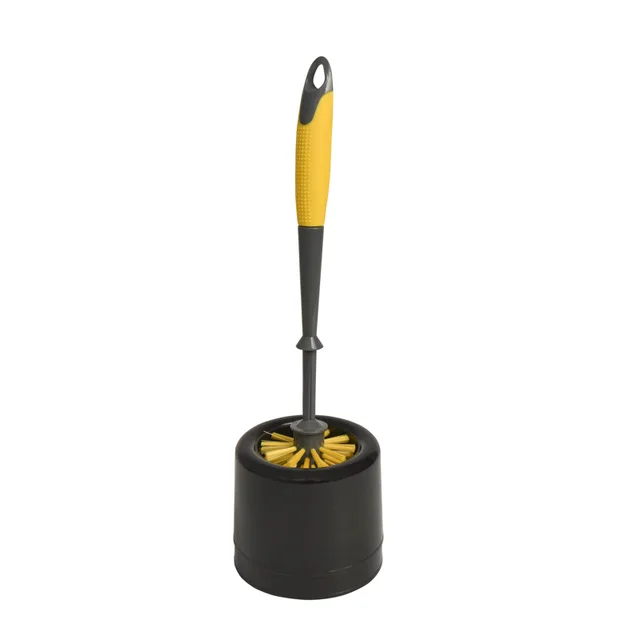 Toliet brush with holder