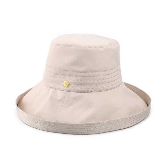 UV Cut Foldable Bucket Hat Women Summer Sun Prevent Bucket HatHat