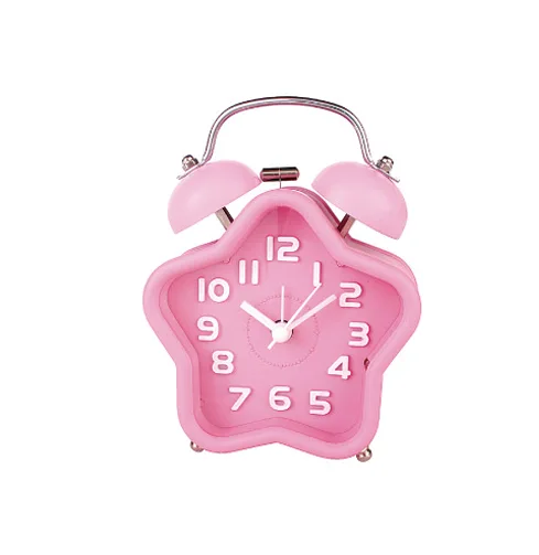 Table clock，alarm clock,small clock,popular clock,round clock，gift clock，cheaper,cute; child; mini