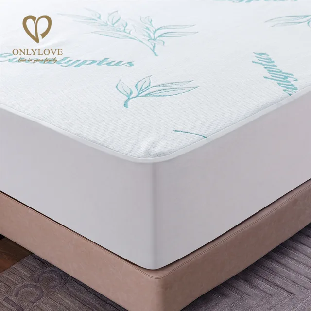 Eucalyptus scented waterpfoof mattress protector