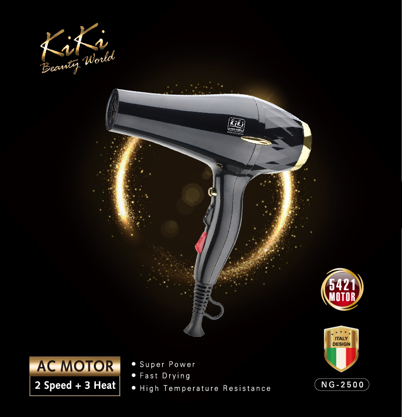 Kiki Newgain Hair Dryer Blow Dryer For Salon Use