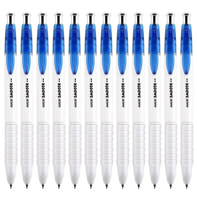 B57 oil based gel pen retractable 0.7mm black red blue ink student exam and office use Environmental ballpoint pen