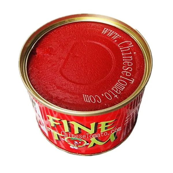 Double concentrate tomato paste in 28-30% brix with 100% purity high quality from five-star supplier