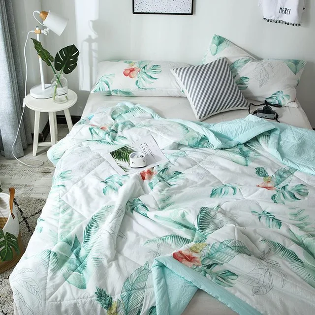 Microfiber summer quilt / print-4