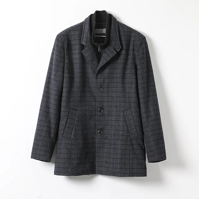 Men's Wool Mix Coat