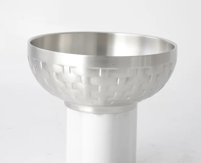 RGS-W086 stainless steel bamboo painting big bowl SS304
