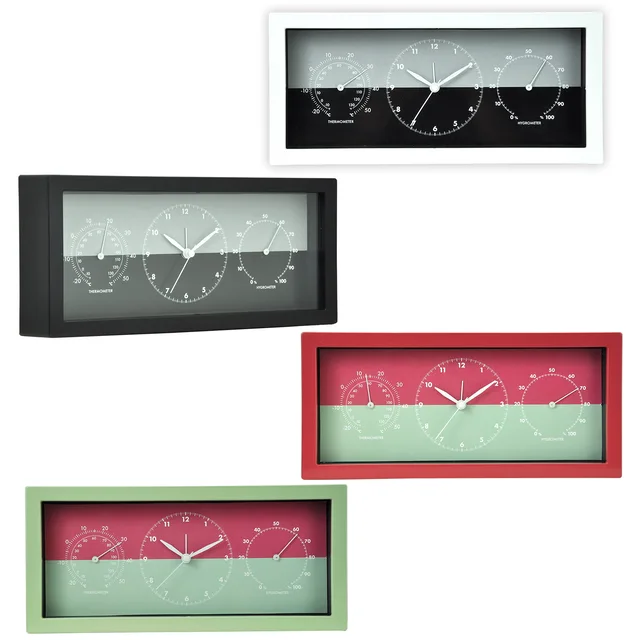Plastic table alarm clock