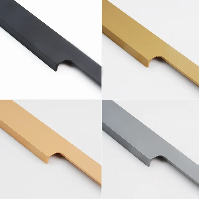 F Design Furniture Cabinet Aluminum Furniture Drawers Handles