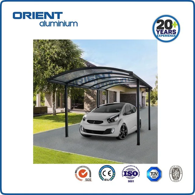 Aluminum garage roof carport