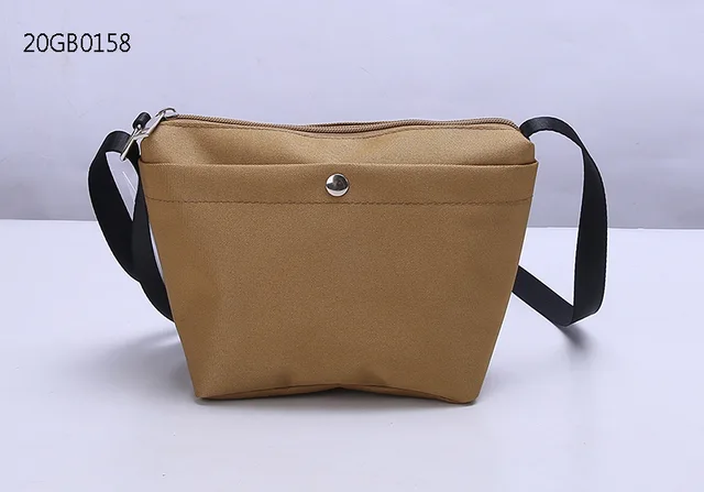 Nylon cross over bag